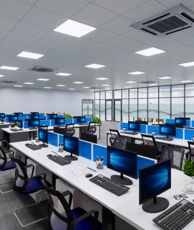 THIẾT KẾ CẢI TẠO VĂN PHÒNG LẦU 4