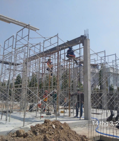 THIẾT KẾ THI CÔNG NHÀ TRẠM ĐIỆN TRUNG THẾ